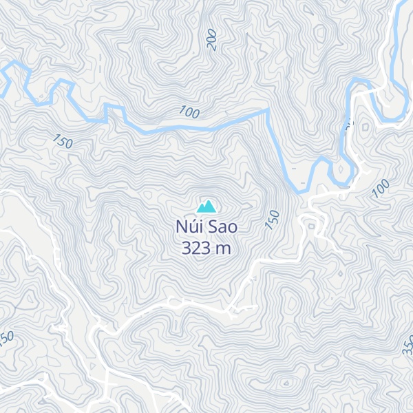 Map of Núi Sao