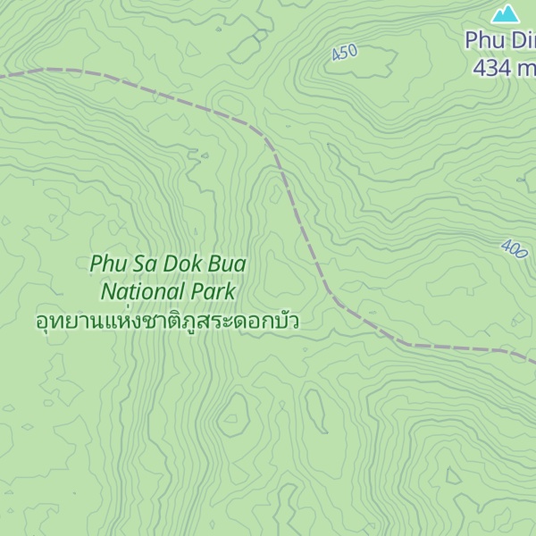 Map of Phu Salun