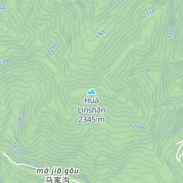 Map of Huà Línshān