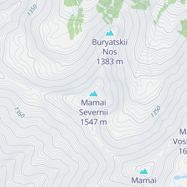 Map of Mamai Severnii