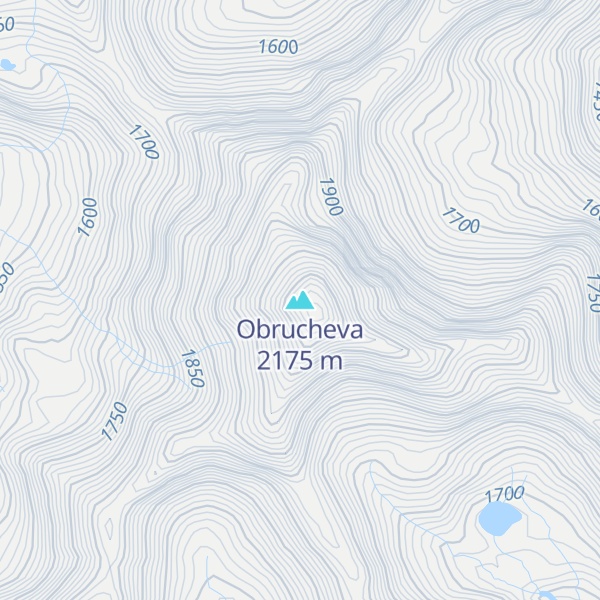 Map of Obrucheva