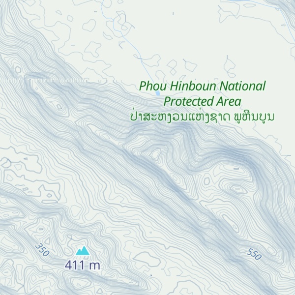 Map of Pha Kabok