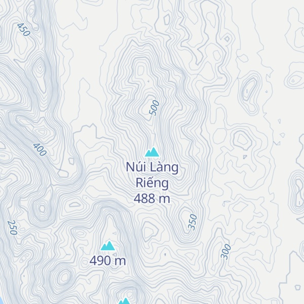 Map of Núi Làng Riếng