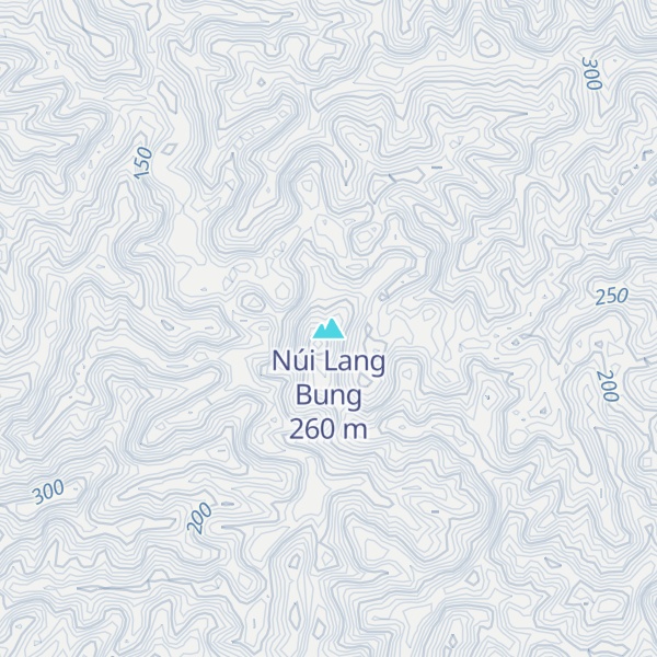 Map of Núi Lang Bung