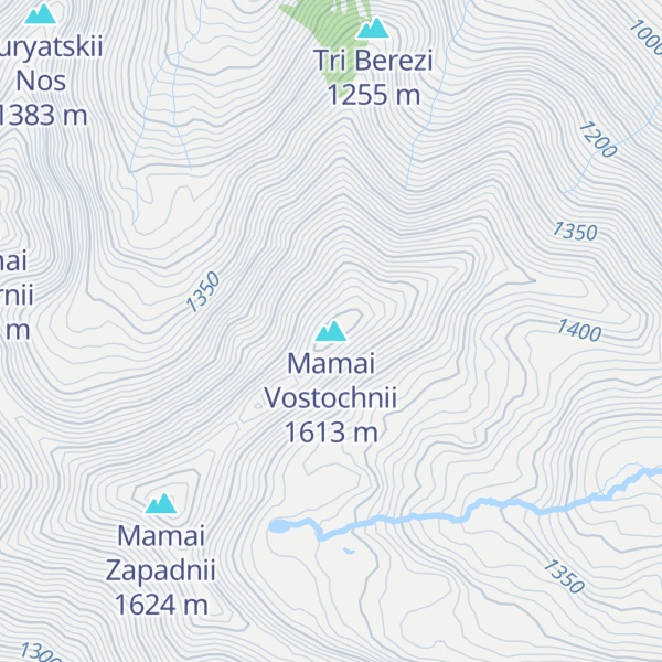 Map of Mamai Vostochnii