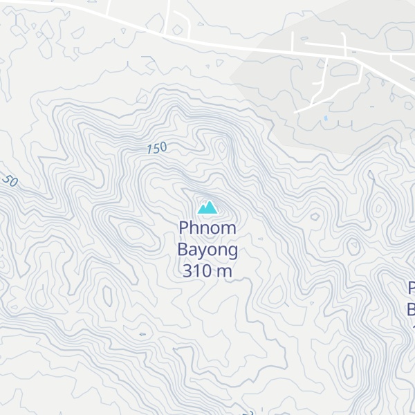 Map of Phnom Bayong