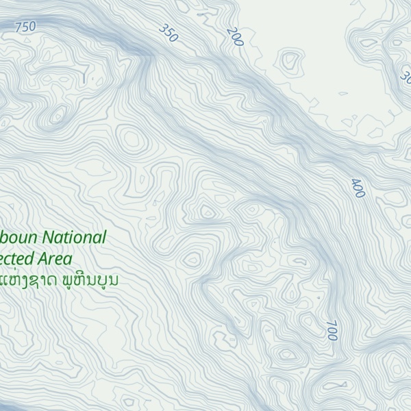 Map of Pha Hongchik