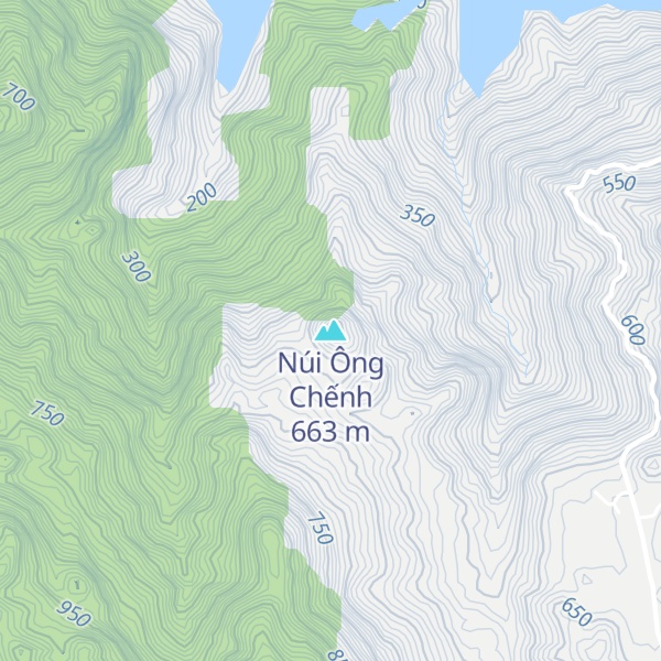 Map of Núi Ông Chếnh