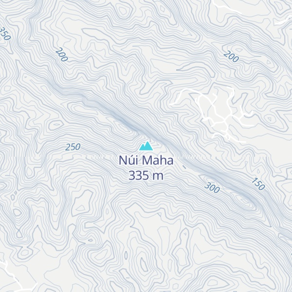 Map of Núi Maha