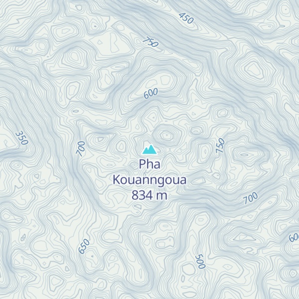 Map of Pha Kouanngoua