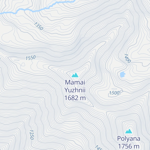 Map of Mamai Yuzhnii