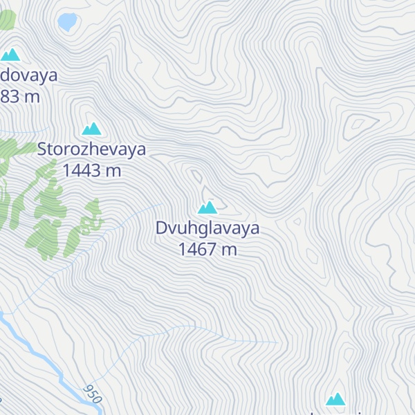 Map of Dvuhglavaya