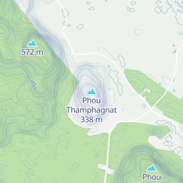 Map of Phou Thamphagnat