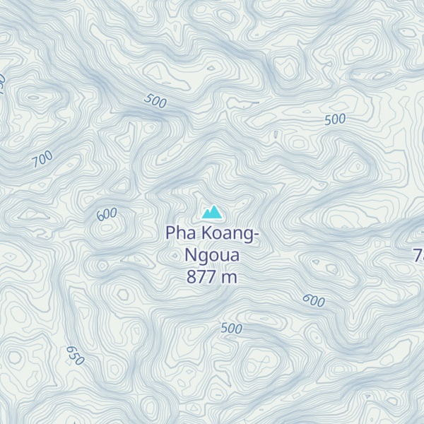 Map of Pha Koang-Ngoua