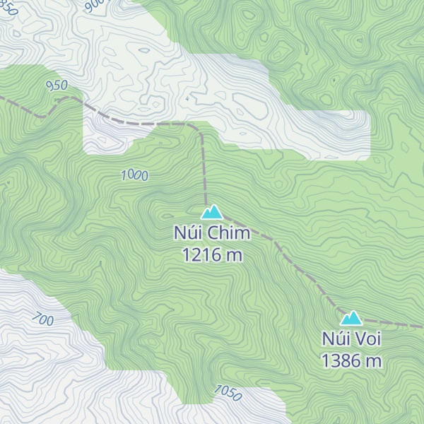 Map of Núi Chim