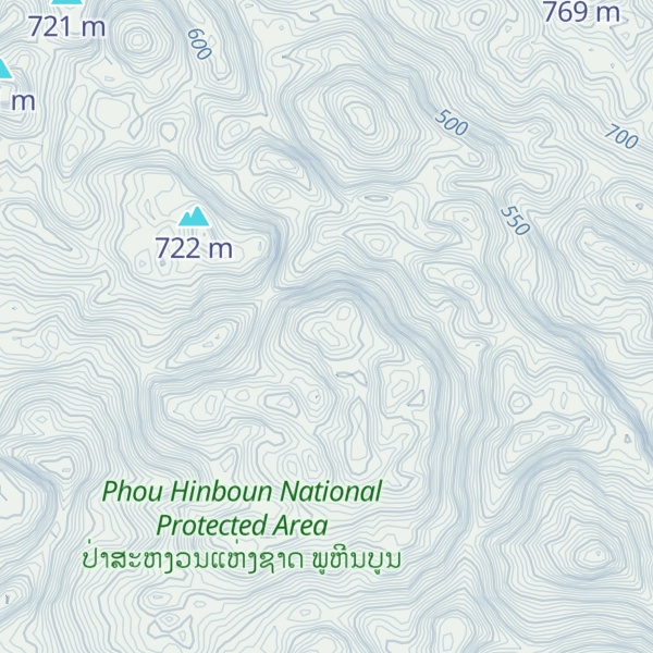 Map of Pha Kouankaohong