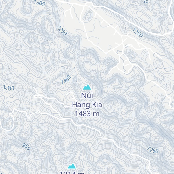 Map of Núi Hang Kia