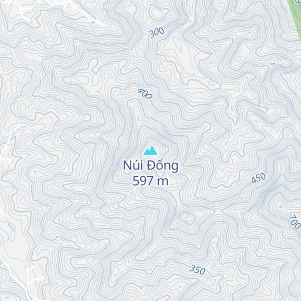 Map of Núi Đổng