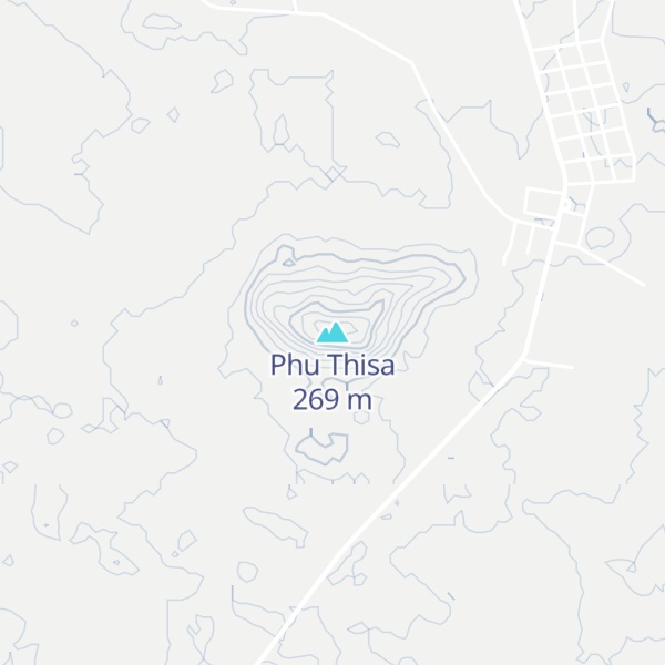 Map of Phu Thisa