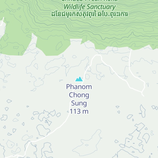 Map of Phanom Chong Sung