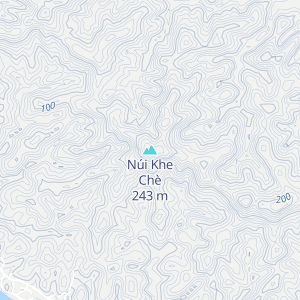 Map of Núi Khe Chè