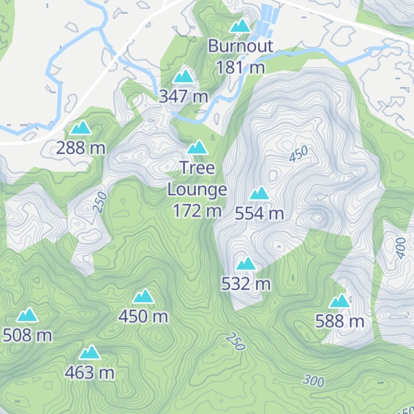 Map of Canyon