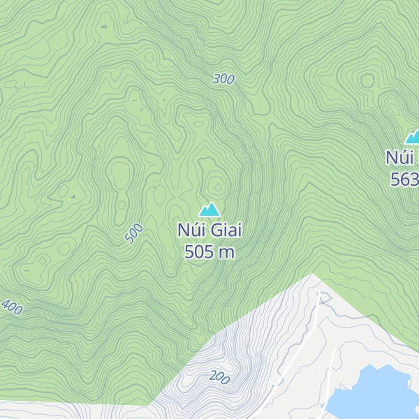 Map of Núi Giai