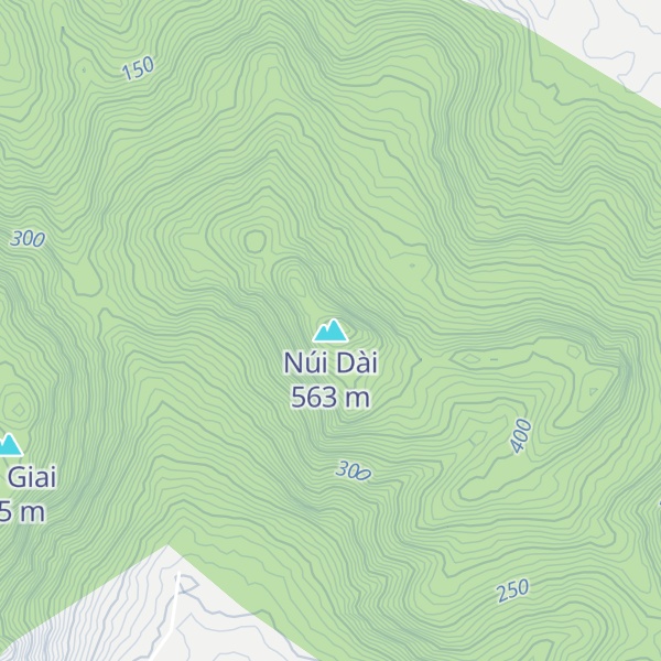 Map of Núi Dài
