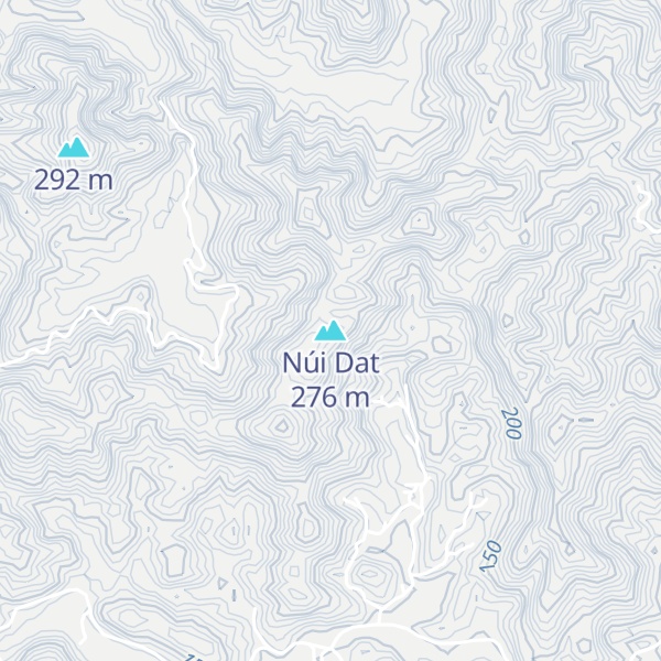 Map of Núi Dat