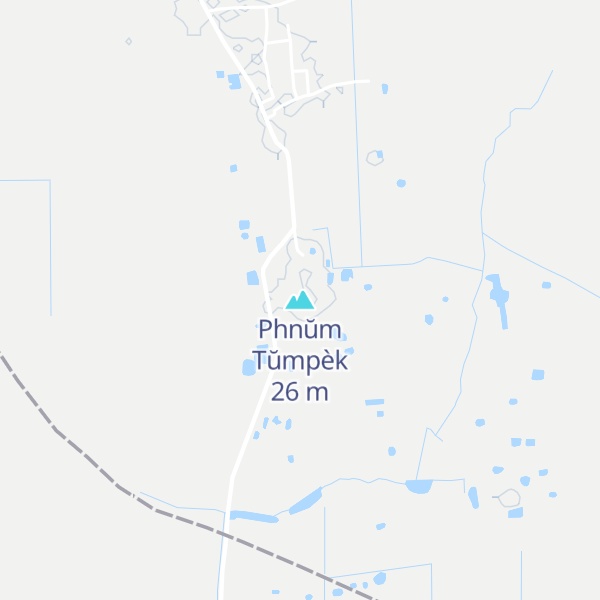 Map of Phnŭm Tŭmpèk