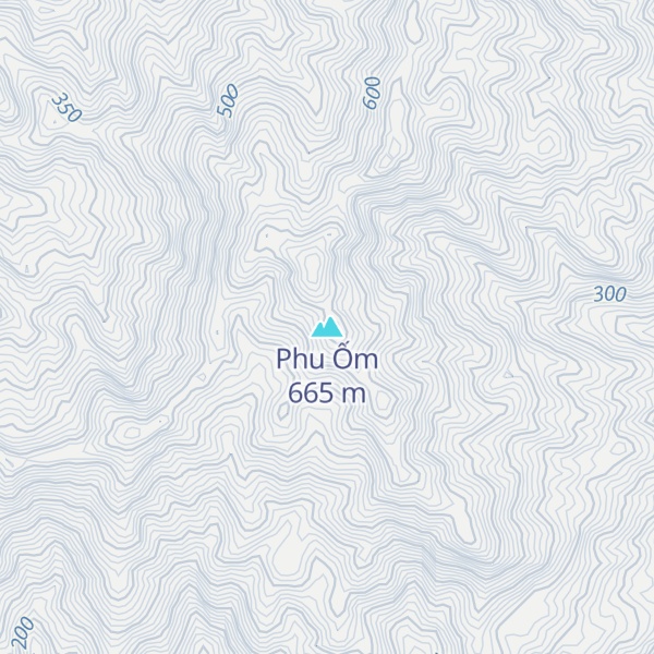 Map of Phu Ốm