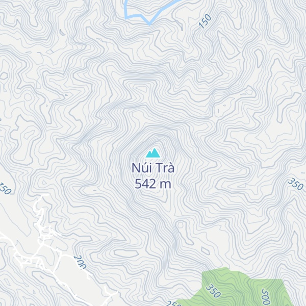 Map of Núi Trà