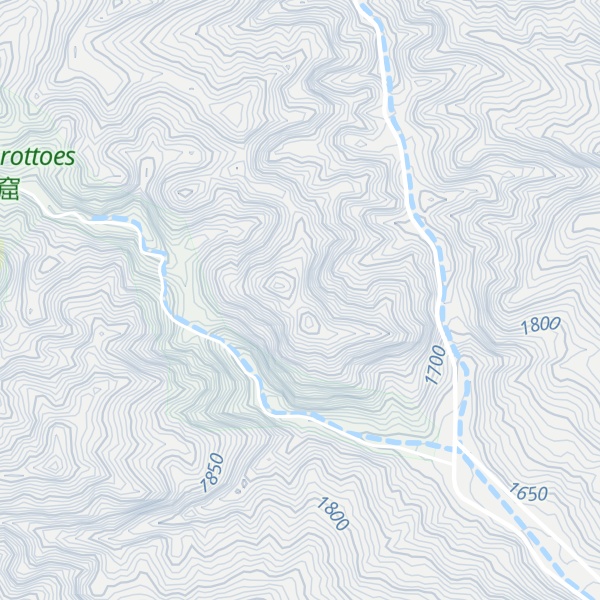 Map of Huāguǒshān