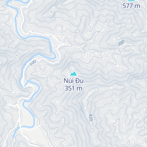Map of Núi Đu