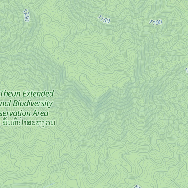 Map of Phou Kachu