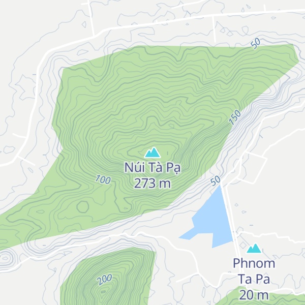 Map of Núi Tà Pạ