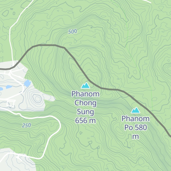 Map of Phanom Chong Sung