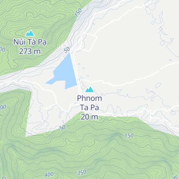 Map of Phnom Ta Pa