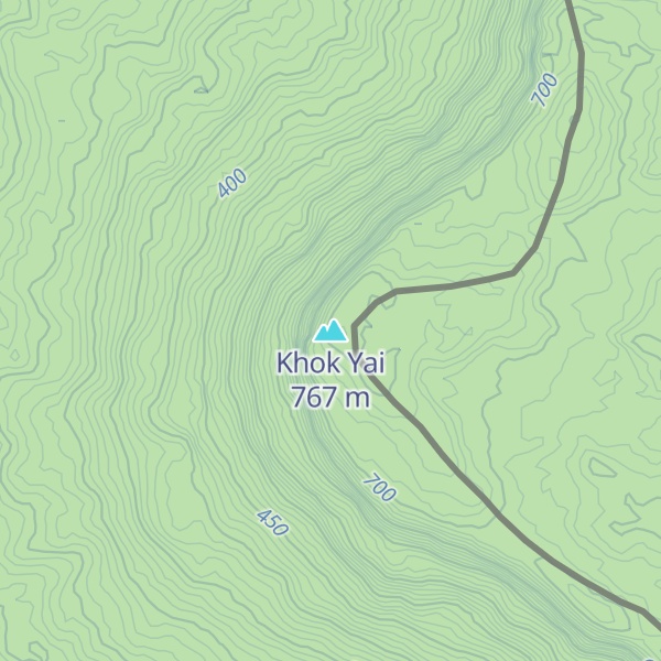 Map of Khok Yai