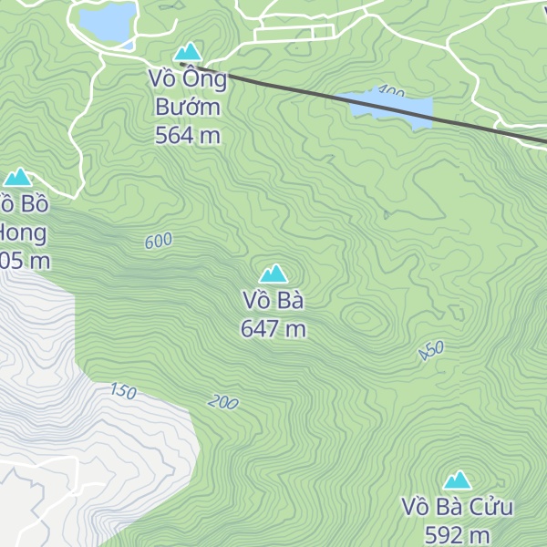 Map of Vồ Bà