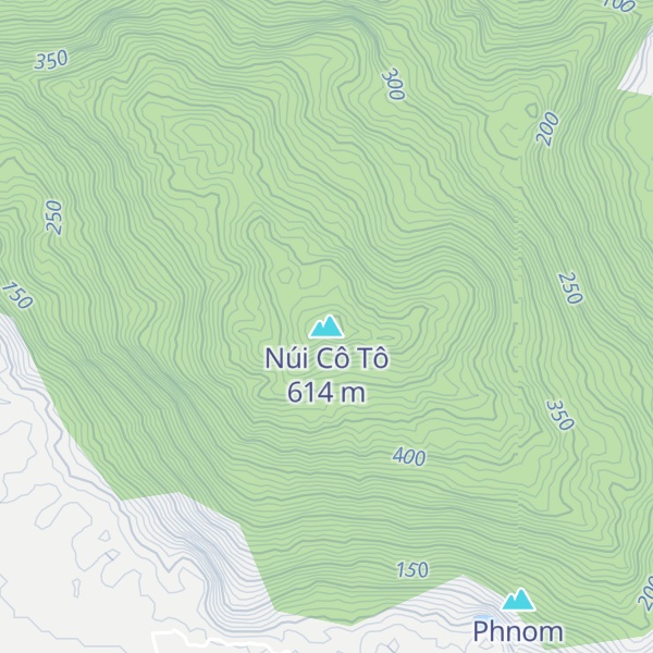 Map of Núi Cô Tô