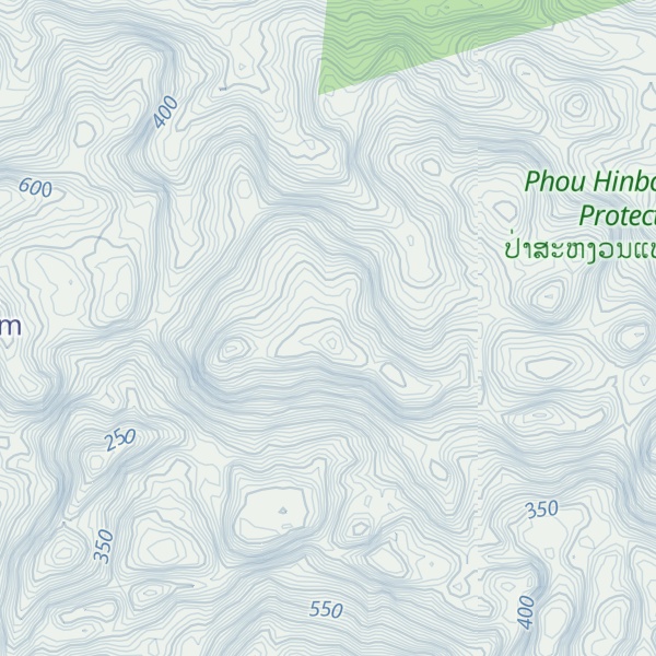 Map of Phou Xang