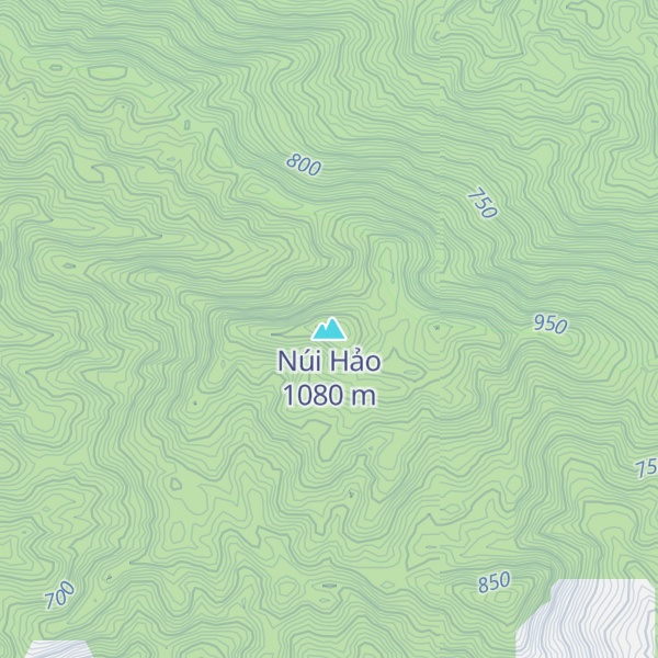 Map of Núi Hảo