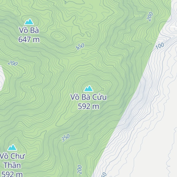 Map of Vồ Bà Cửu