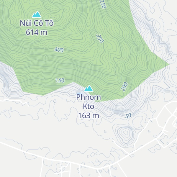 Map of Phnom Kto