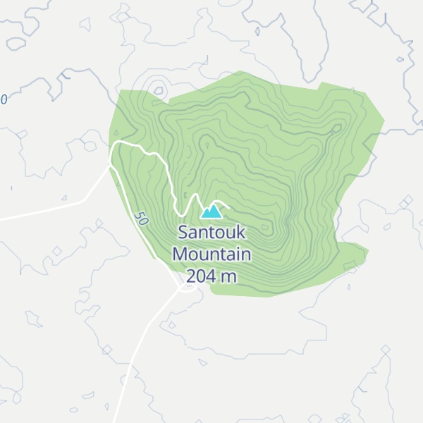 Map of Santouk Mountain