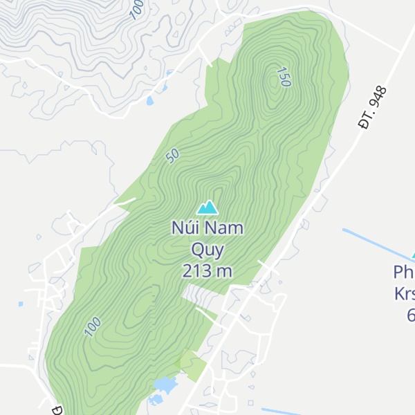 Map of Núi Nam Quy