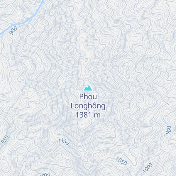 Map of Phou Longhông