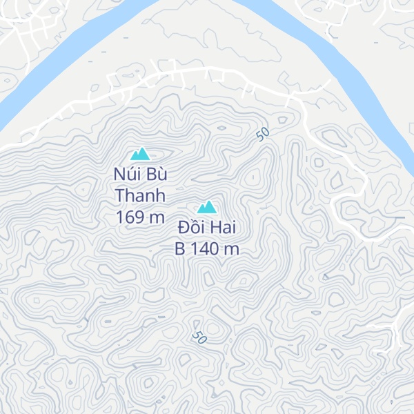Map of Đồi Hai B