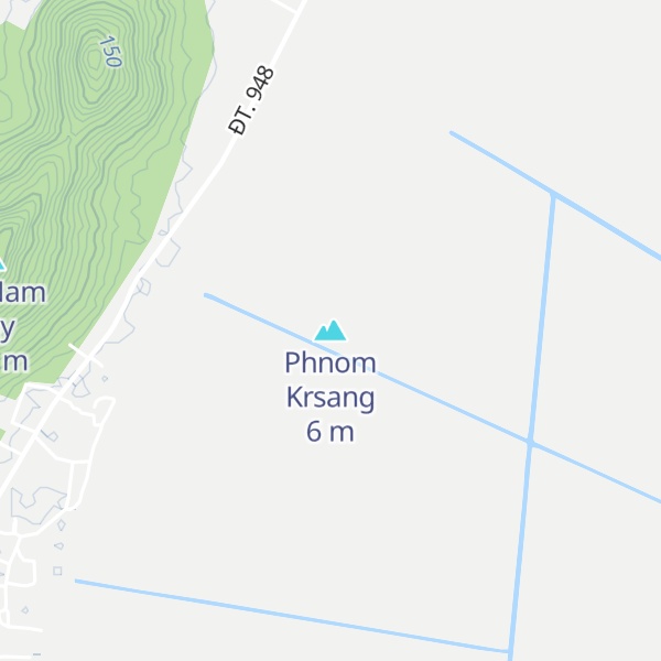 Map of Phnom Krsang